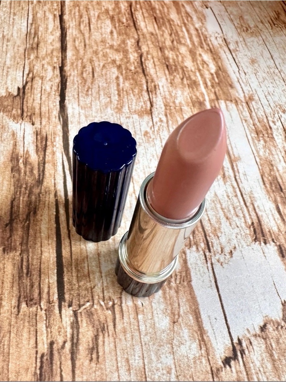 Estee Lauder MOCHA PINK Lipstick (Full Size) navy tube retired - Picture 4 of 8
